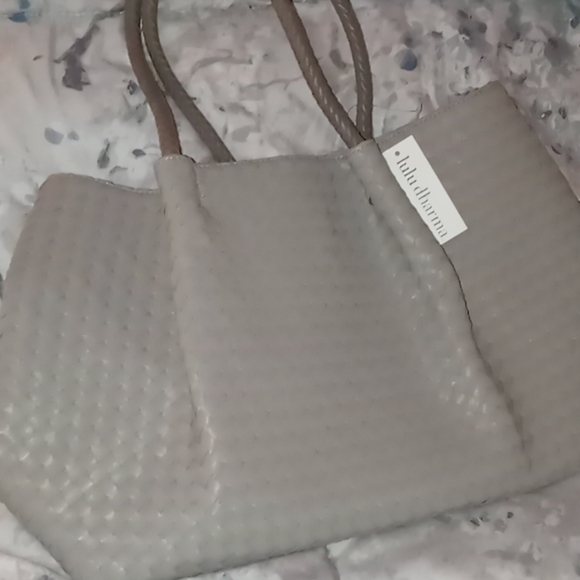lulu dharma Handbags - Lulu Dharma Vegan Leather Tote NWT